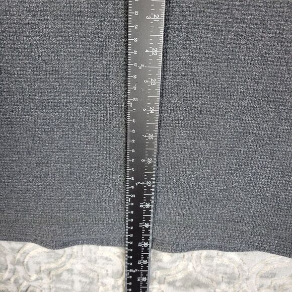 Red Head Sweatshirt Mens 2XL XXL Gray  1/4-Zip Heavy Charcoal Pullover - Picture 5 of 9